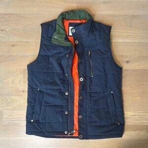 Mountain Khakis Swagger Vest Insulated Primaloft Outerwear Navy Mens Medium